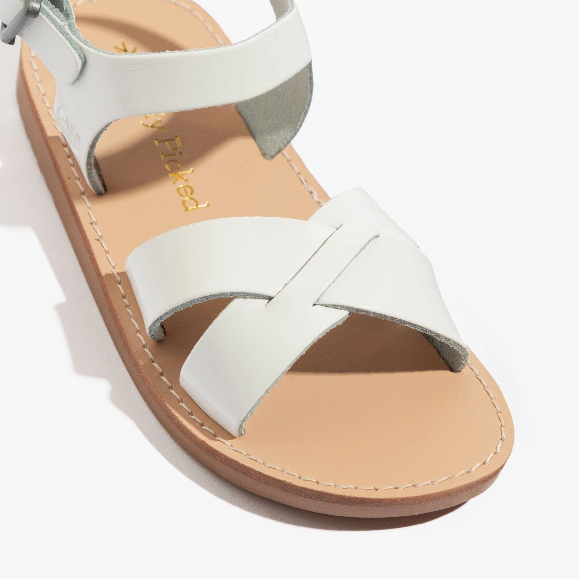 White Patent Saybrook II Sandal Wardrobe Base Gift Easy