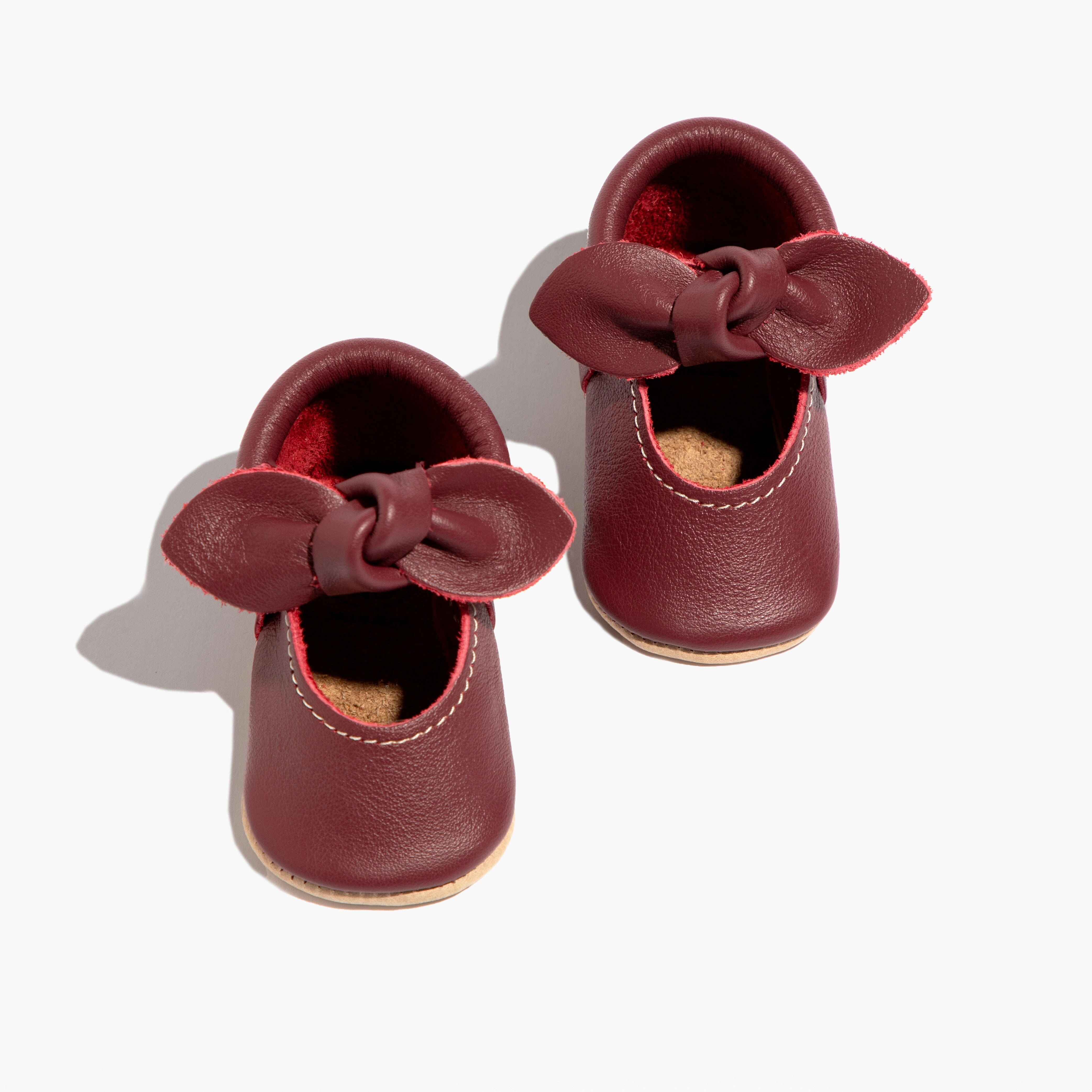 Winterberry Knotted Bow Baby Shoe Ergonomic Fit Stretchable kids' clothes