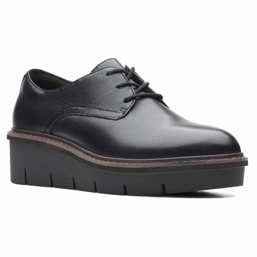 Women's Airabell Tye Platform Oxford - Black Photo Glam Dream Walk