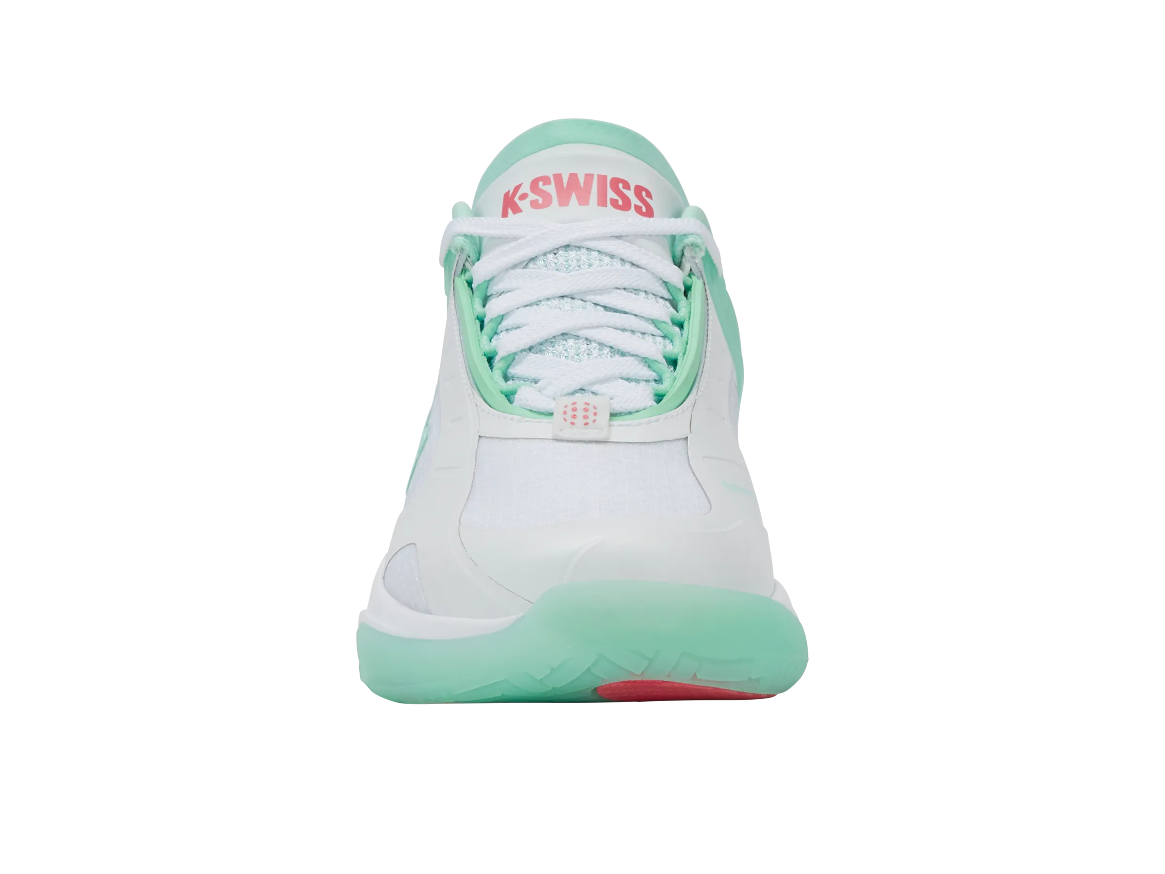 99491-177-M | K-FRAME PICKLEBALL | WHITE/NEON MINT/HOT NEON PINK Style Pop Low Top