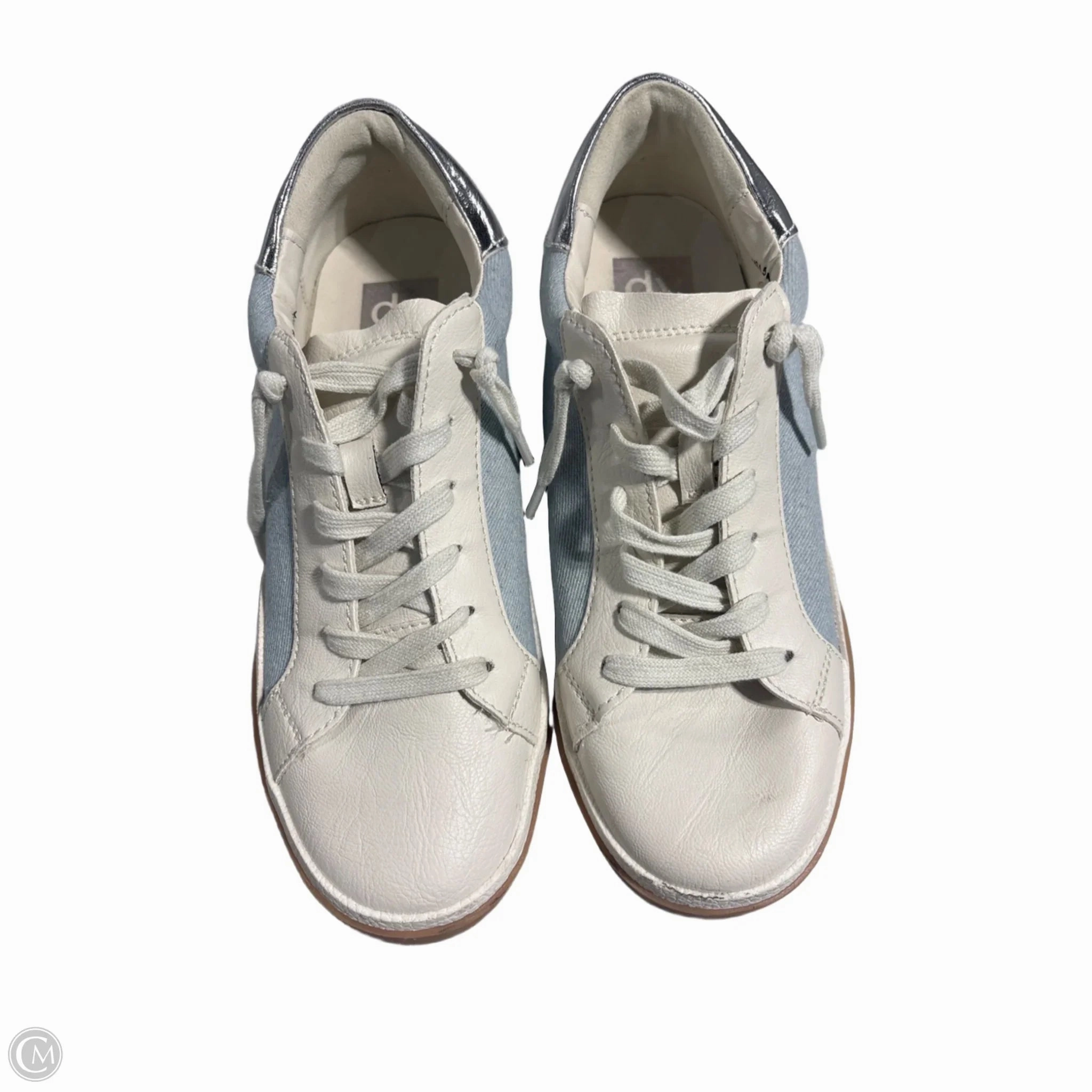 Shoes Sneakers By Dolce Vita In Blue & Cream, Size: 8.5 Loose Fit Comfortable Fitment