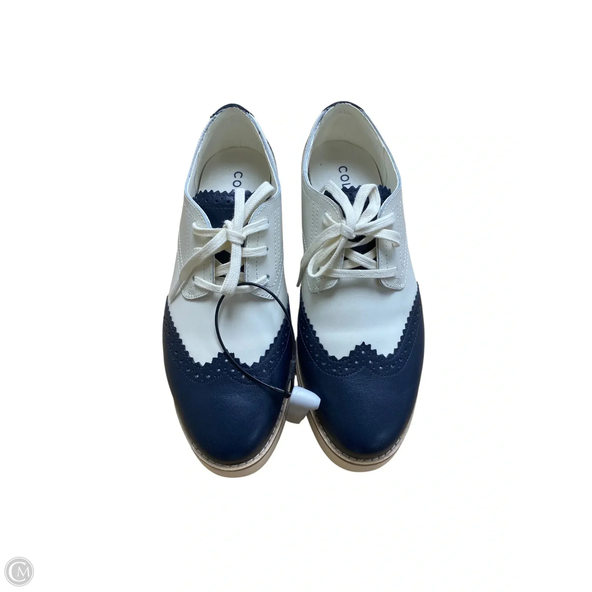 Luxurious lining Shoes Sneakers By Cole-haan In Blue & Cream, Size: 6.5