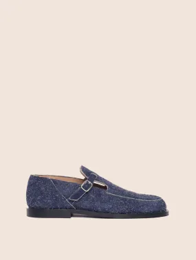 Scent Glow Zafra Navy Flat
