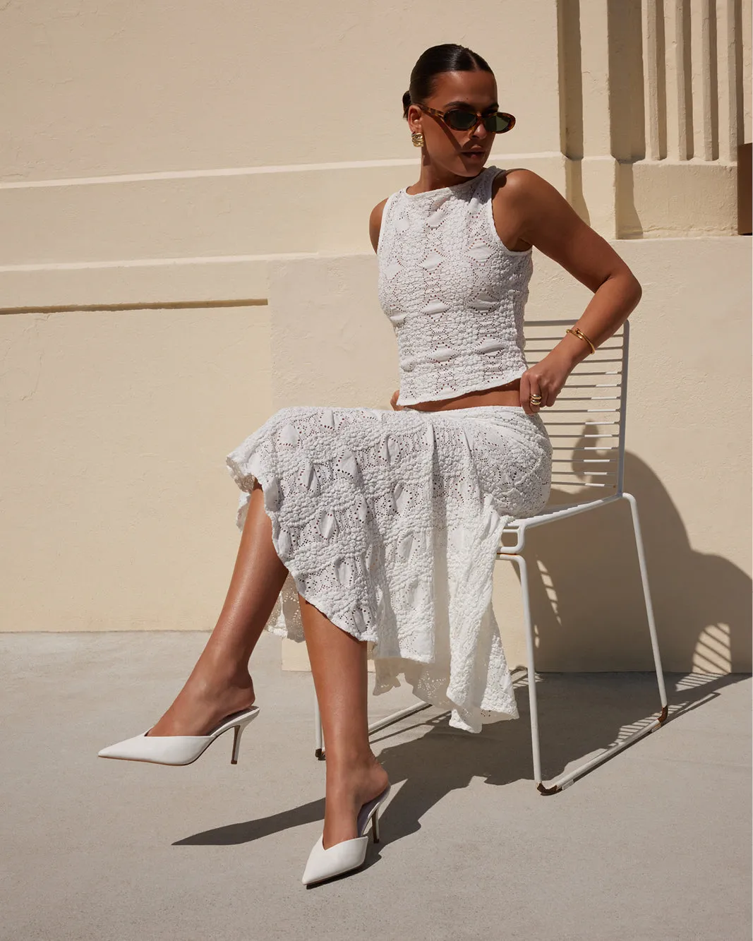 Yoga Base KAREY - WHITE