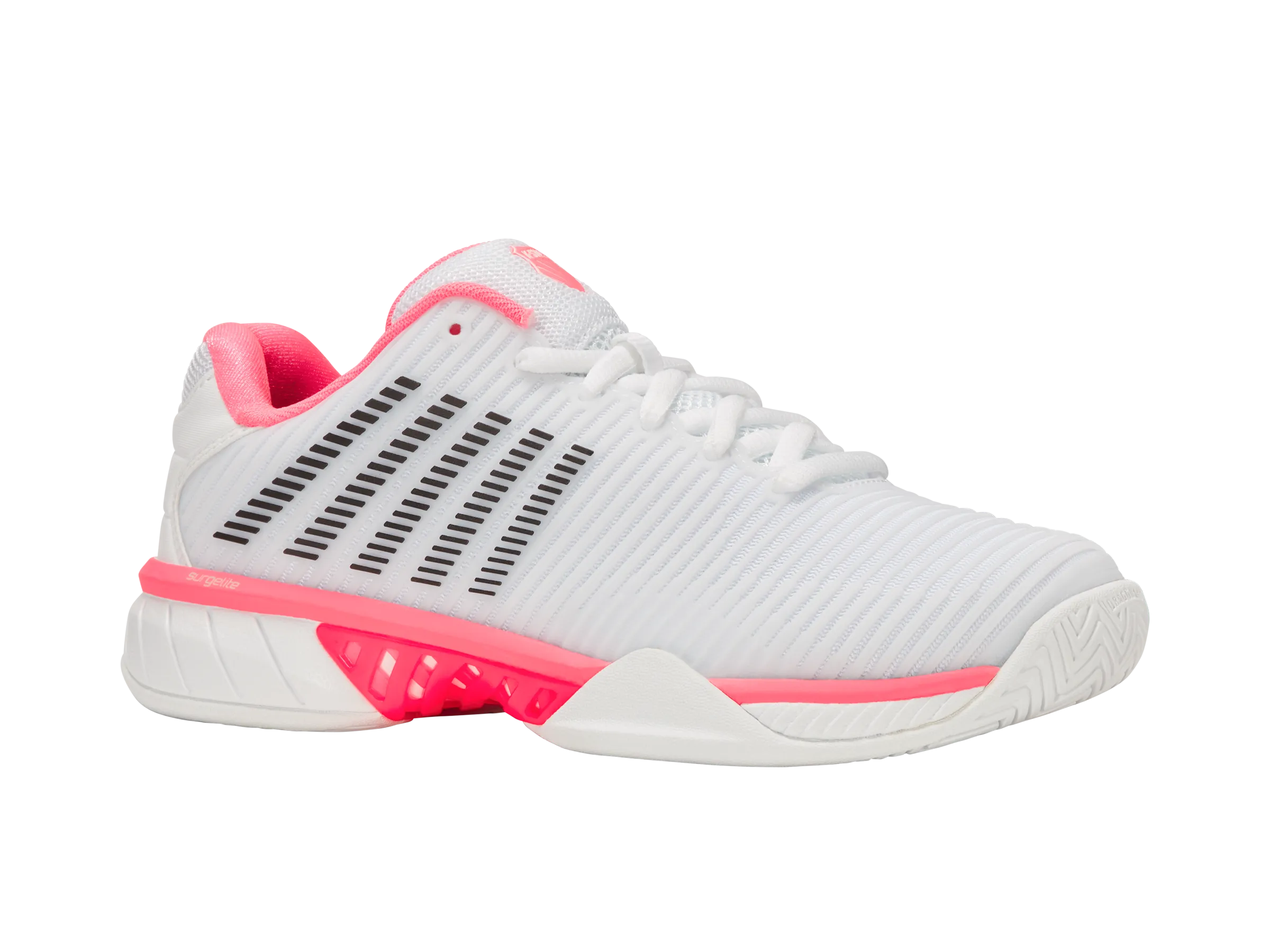 96613-173-M | HYPERCOURT EXPRESS 2 | WHITE/NEON PASTEL PINK/BLACK Style Goal Vintage Love