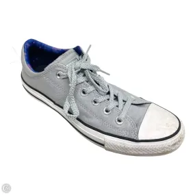Shoes Sneakers By Converse In Silver, Size: 8 Agile Sock Like Collar