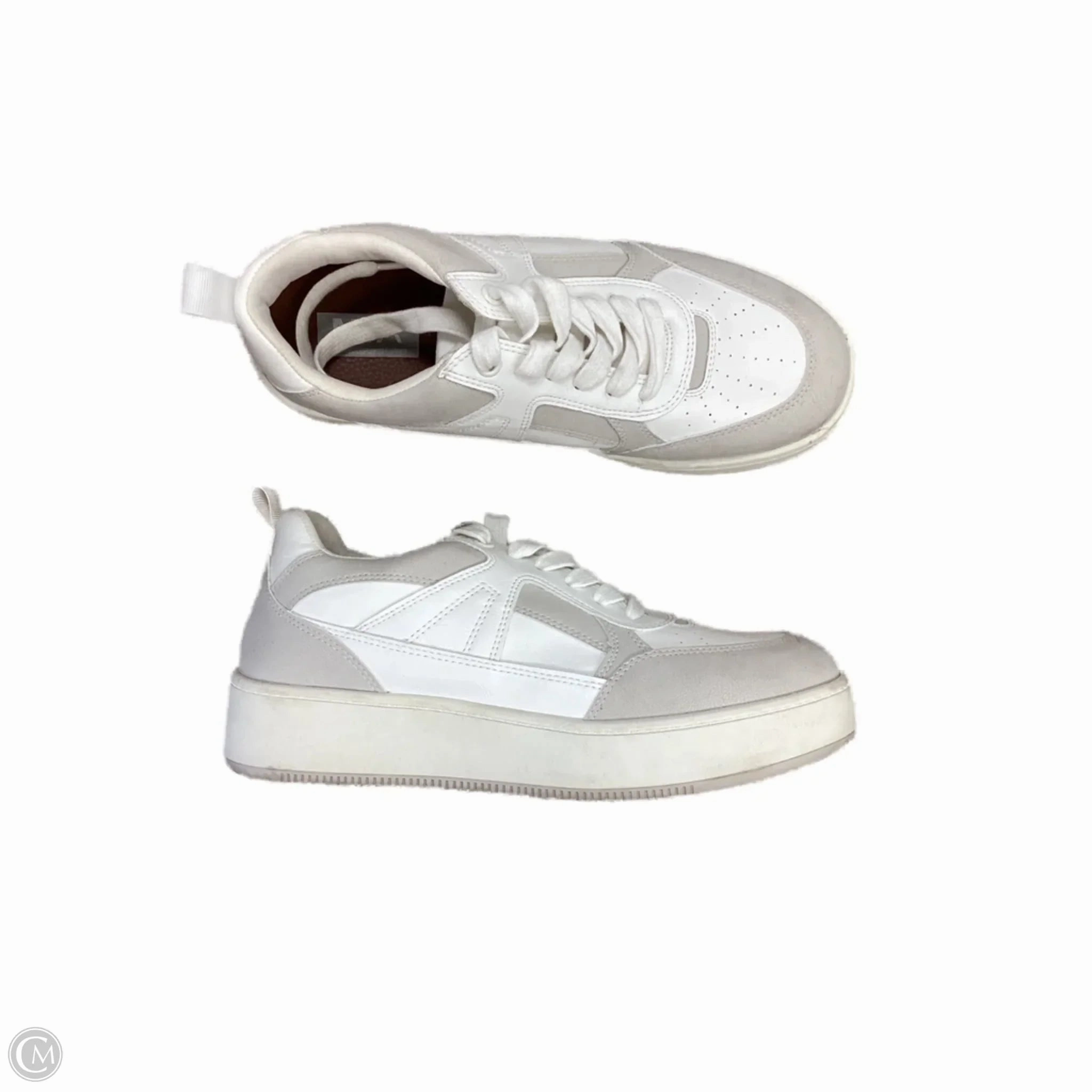 Shoes Sneakers By Mia In White, Size: 9 MeshFabric Fit Boost